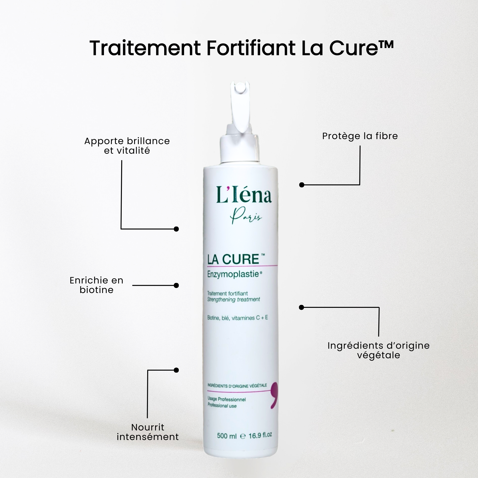 TRAITEMENT FORTIFIANT LA CURE™ 500 ml